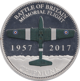 2017 SILVER PLATED PROOF BATTLE OF BRITAIN FIFTY PENCE CHIPMUNK - SILVER WORLD COINS - Cambridgeshire Coins