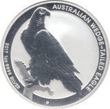 2017 SILVER PROOF 1OZ FINE SILVER ONE DOLLAR AUSTRALIAN WEDGE TAILED EAGLE - Silver Proof - Cambridgeshire Coins