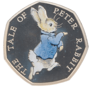 2017 SILVER PROOF 50P PETER RABBIT - 50P Silver Proof - Cambridgeshire Coins