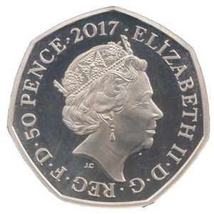 2017 SILVER PROOF 50P PETER RABBIT - 50P Silver Proof - Cambridgeshire Coins