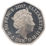 2017 SILVER PROOF 50P PETER RABBIT - 50P Silver Proof - Cambridgeshire Coins