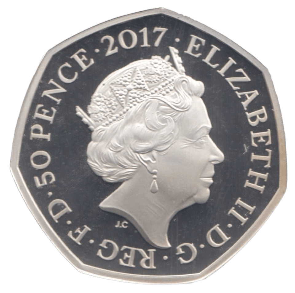 2017 SILVER PROOF 50P TOM KITTEN - 50P Silver Proof - Cambridgeshire Coins
