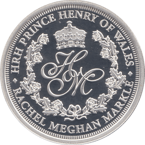 2017 SILVER PROOF ENGAGEMENT HARRY AND MEGAN - SILVER WORLD COINS - Cambridgeshire Coins