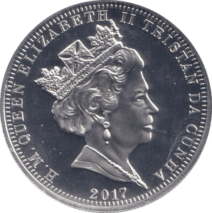 2017 SILVER PROOF FIVE POUNDS - SILVER WORLD COINS - Cambridgeshire Coins