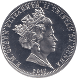 2017 SILVER PROOF FIVE POUNDS - SILVER WORLD COINS - Cambridgeshire Coins