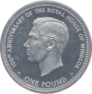 2017 SILVER PROOF ONE POUND TRISTAN DA CUNHA - SILVER WORLD COINS - Cambridgeshire Coins