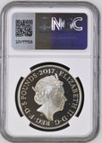 2017 SILVER PROOF PORTRAIT OF BRITAIN HAMPTON COURT ( NGC ) PF68 ULTRA CAMEO - NGC SILVER COINS - Cambridgeshire Coins