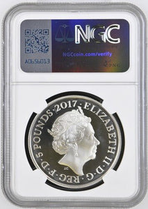 2017 SILVER PROOF PORTRAIT OF DOWNING STREET ( NGC ) PF 68 ULTRA CAMEO - NGC SILVER COINS - Cambridgeshire Coins