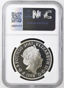 2017 SILVER PROOF PORTRAIT OF WESTMINSTER ABBEY ( NGC ) PF 68 ULTRA CAMEO - NGC SILVER COINS - Cambridgeshire Coins