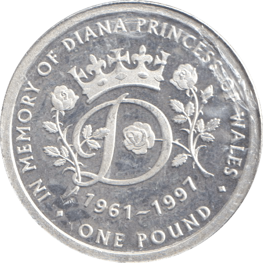 2017 SILVER PROOF £1 PRINCESS DIANA - £1 Silver Proof - Cambridgeshire Coins