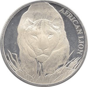 2017 SILVER REPUBLIC OF TCHAD 5000 FRANCS AFRICA - SILVER WORLD COINS - Cambridgeshire Coins