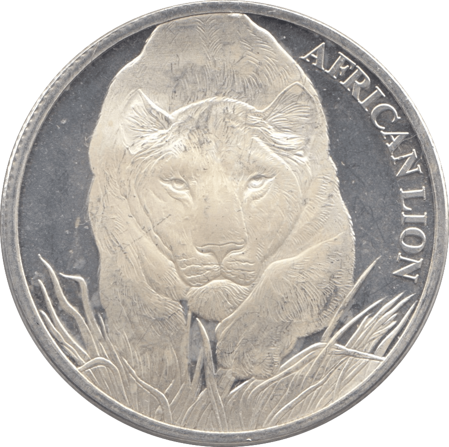 2017 SILVER REPUBLIC OF TCHAD 5000 FRANCS AFRICA - SILVER WORLD COINS - Cambridgeshire Coins