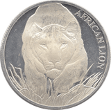 2017 SILVER REPUBLIC OF TCHAD 5000 FRANCS AFRICA - SILVER WORLD COINS - Cambridgeshire Coins