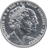 2017 SILVER TWENTY POUND PLATINUM WEDDING ( BU ) - SILVER WORLD COINS - Cambridgeshire Coins