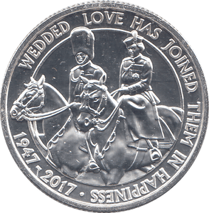 2017 SILVER TWENTY POUND PLATINUM WEDDING ( BU ) - SILVER WORLD COINS - Cambridgeshire Coins