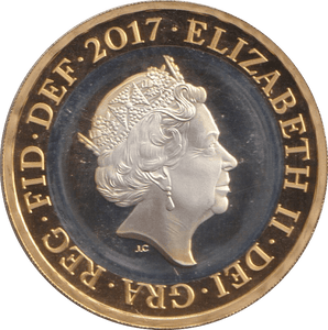 2017 SILVER TWO POUND JANE AUSTEN ( PROOF ) - WORLD COINS - Cambridgeshire Coins