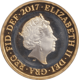 2017 SILVER TWO POUND JANE AUSTEN ( PROOF ) - WORLD COINS - Cambridgeshire Coins