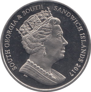 2017 TWO POUNDS BLUE WHALE ( BU ) - WORLD COINS - Cambridgeshire Coins