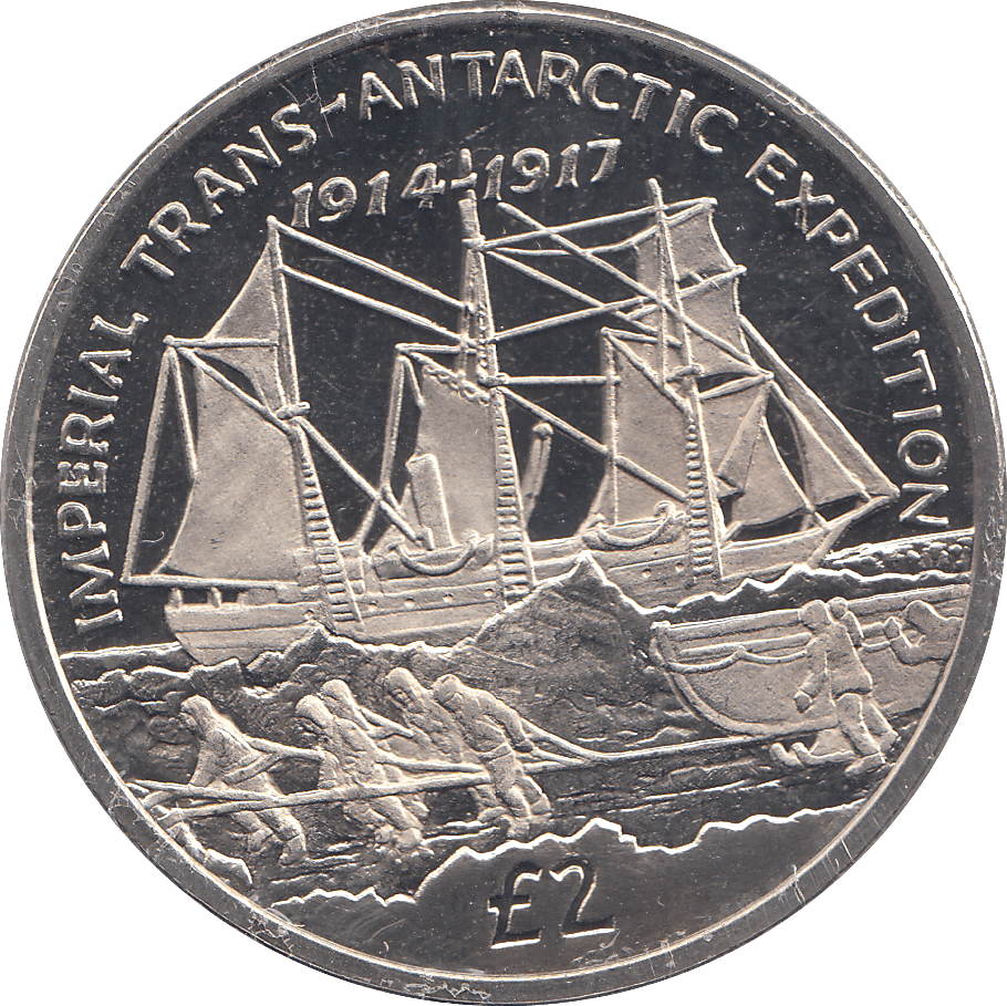 2017 TWO POUNDS IMPERIAL TRANS ANTARCTIC EXPEDITION ( BU ) - WORLD COINS - Cambridgeshire Coins