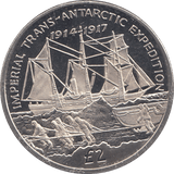 2017 TWO POUNDS IMPERIAL TRANS ANTARCTIC EXPEDITION ( BU ) - WORLD COINS - Cambridgeshire Coins