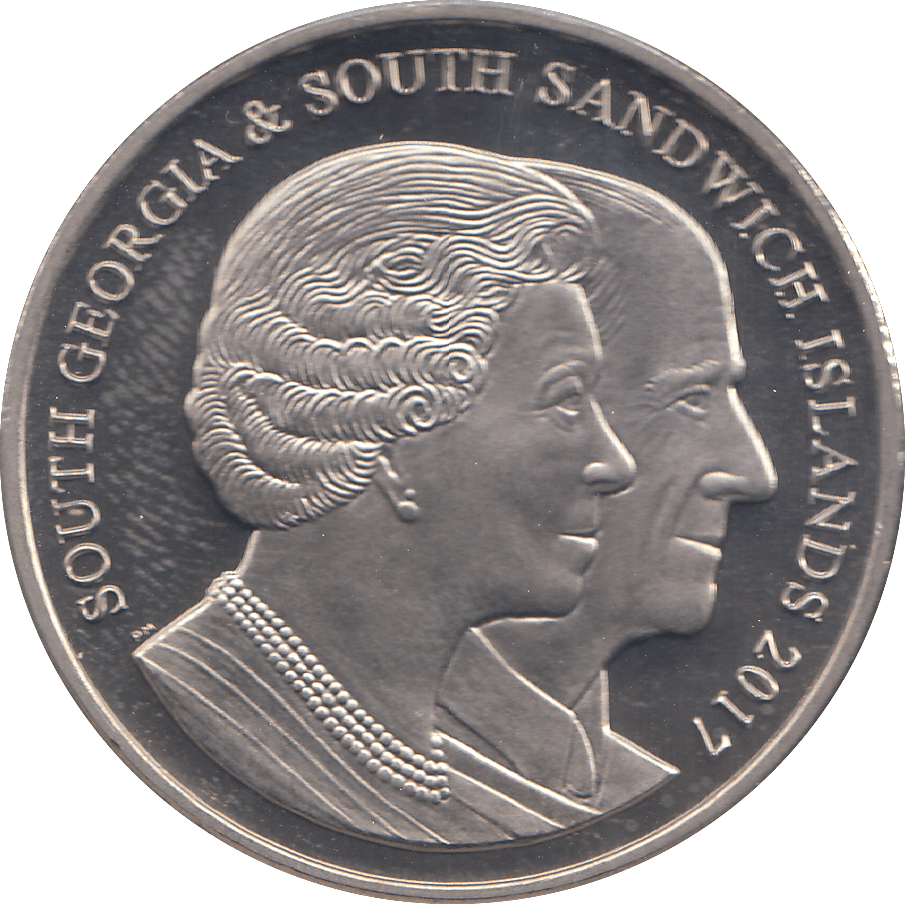 2017 TWO POUNDS QUEEN ELIZABETH & PRINCE PHILLIP ( BU ) - WORLD COINS - Cambridgeshire Coins