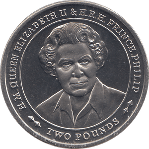 2017 TWO POUNDS QUEEN ELIZABETH & PRINCE PHILLIP ( BU ) - WORLD COINS - Cambridgeshire Coins