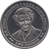 2017 TWO POUNDS QUEEN ELIZABETH & PRINCE PHILLIP ( BU ) - WORLD COINS - Cambridgeshire Coins