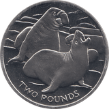 2017 TWO POUNDS SEALS ( BU ) - WORLD COINS - Cambridgeshire Coins