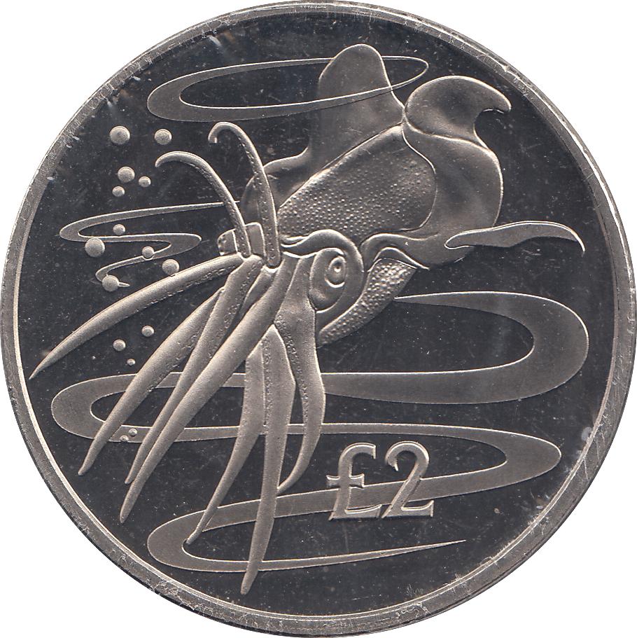 2017 TWO POUNDS SQUID ( BU ) - WORLD COINS - Cambridgeshire Coins