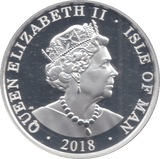 2018 1 OZ .999 SILVER PROOF ONE NOBLE COIN ISLE OF MAN - SILVER WORLD COINS - Cambridgeshire Coins