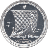 2018 1 OZ .999 SILVER PROOF ONE NOBLE COIN ISLE OF MAN - SILVER WORLD COINS - Cambridgeshire Coins