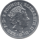 2018 1 OZ FINE SILVER TWO POUND - SILVER 1 oz COINS - Cambridgeshire Coins