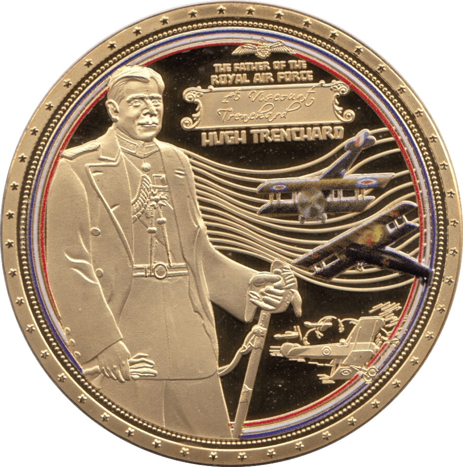 2018 100TH ANNIVERSARY OF ROYAL AIR FORCE MEDALLION - MEDALS & MEDALLIONS - Cambridgeshire Coins