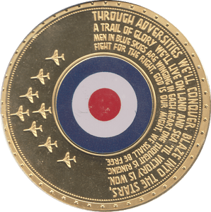 2018 100TH ANNIVERSARY ROYAL AIR FORCE MEDALLION - MEDALS & MEDALLIONS - Cambridgeshire Coins