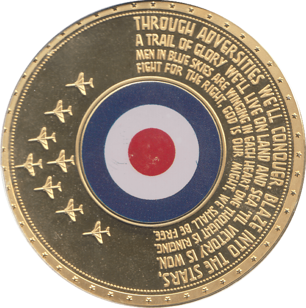 2018 100TH ANNIVERSARY ROYAL AIR FORCE MEDALLION - MEDALS & MEDALLIONS - Cambridgeshire Coins