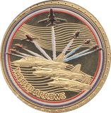 2018 100TH ANNIVERSARY ROYAL AIR FORCE RED ARROWS MEDALLION - MEDALS & MEDALLIONS - Cambridgeshire Coins