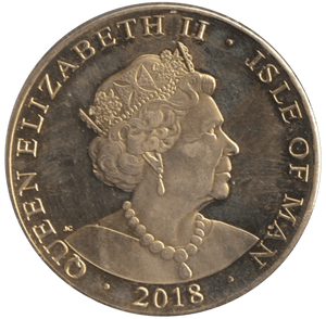 2018 110 YEARS 5 POUND ISLE OF MAN - WORLD COINS - Cambridgeshire Coins