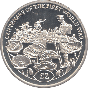 2018 2 POUNDS CENTURY OF THE FIRST WORLD WAR ( BU ) - WORLD COINS - Cambridgeshire Coins