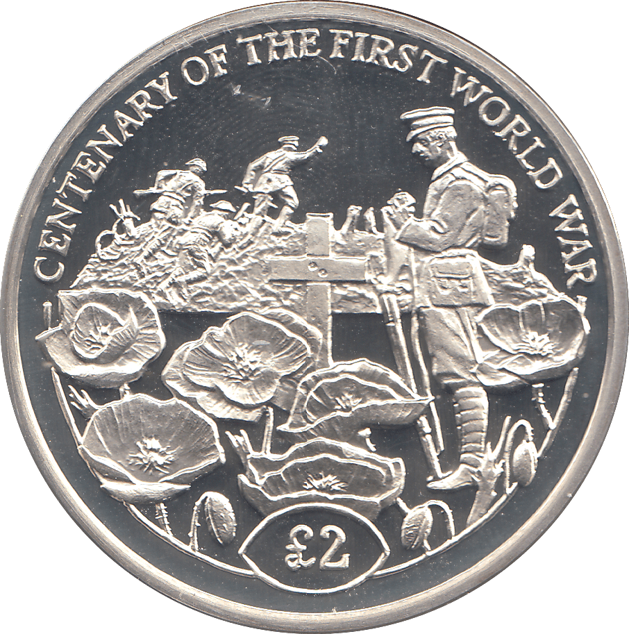 2018 2 POUNDS CENTURY OF THE FIRST WORLD WAR ( BU ) - WORLD COINS - Cambridgeshire Coins