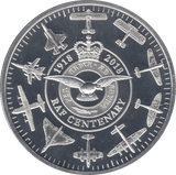 2018 £5 RAF CENTENARY SILVER PROOF - SILVER WORLD COINS - Cambridgeshire Coins