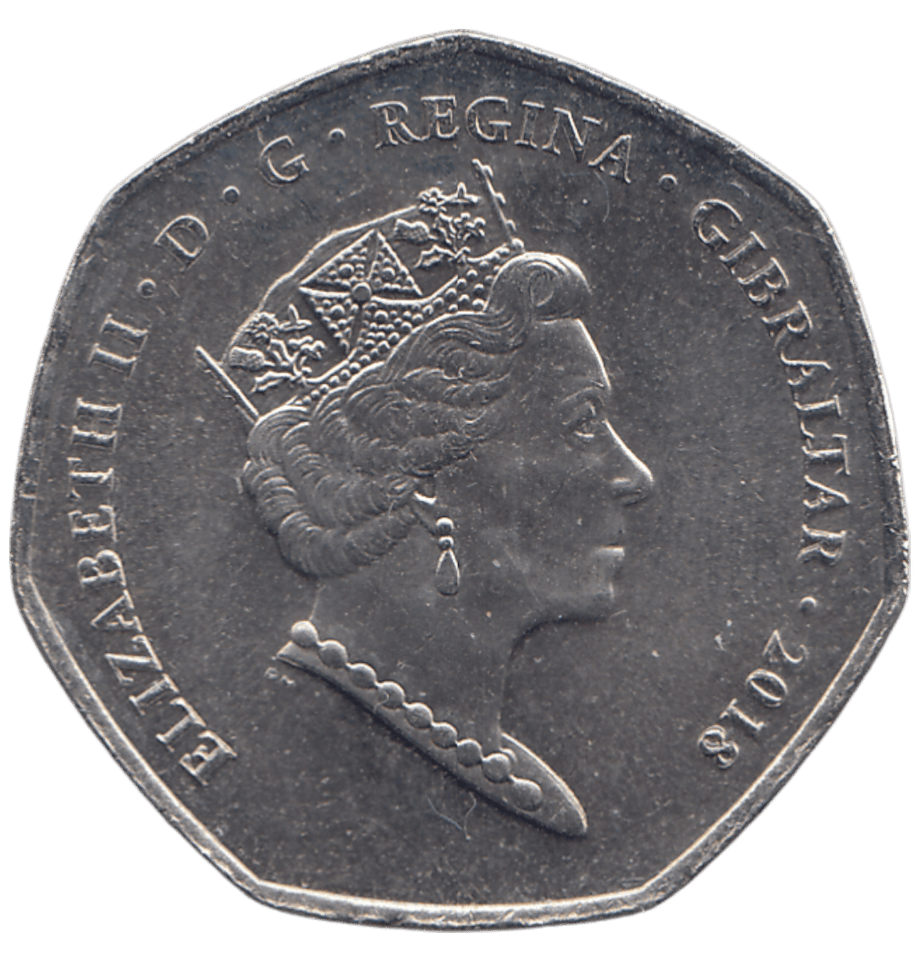 2018 50 PENCE NEW CALPE HOUSE NORFOLK SQUARE - WORLD COINS - Cambridgeshire Coins
