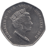 2018 50 PENCE NEW CALPE HOUSE NORFOLK SQUARE - WORLD COINS - Cambridgeshire Coins