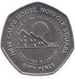 2018 50 PENCE NEW CALPE HOUSE NORFOLK SQUARE - WORLD COINS - Cambridgeshire Coins
