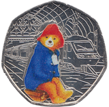 2018 50 PENCE PADDINGTON BEAR COLOURED ( BU ) - WORLD COINS - Cambridgeshire Coins