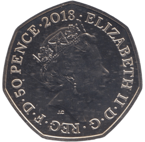 2018 50P BU SNOWMAN - 50p BU - Cambridgeshire Coins