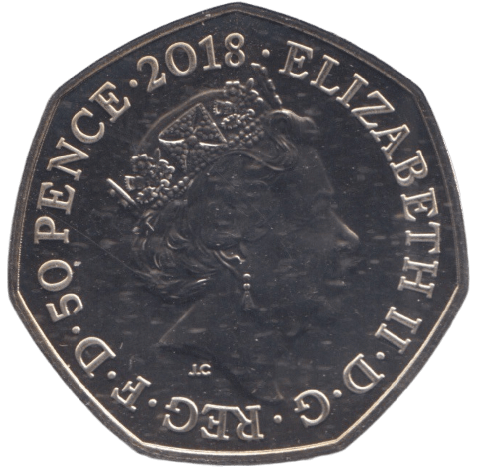 2018 50P BU SNOWMAN - 50p BU - Cambridgeshire Coins