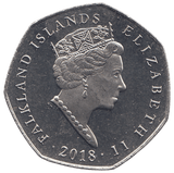 2018 50P KING PENGUIN ( BU ) - WORLD COINS - Cambridgeshire Coins