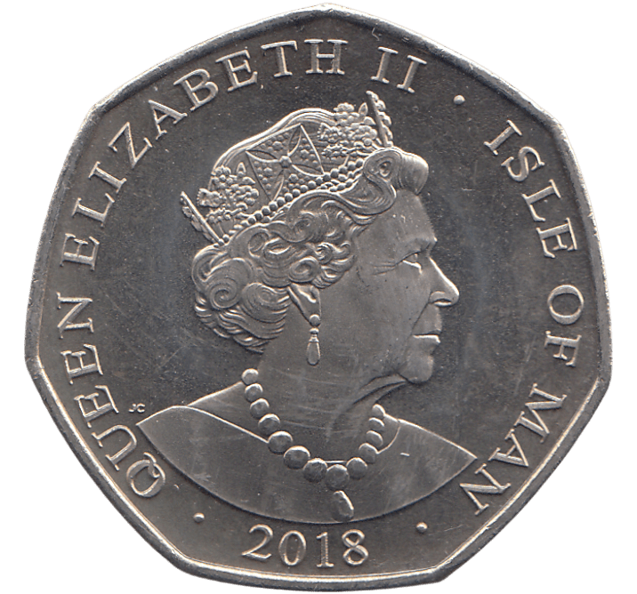 2018 50P QUEENS' CORONATION 65TH ANNIVERSARY ( BU ) - SILVER WORLD COINS - Cambridgeshire Coins