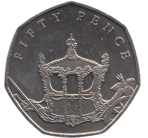 2018 50P QUEENS' CORONATION 65TH ANNIVERSARY ( BU ) - SILVER WORLD COINS - Cambridgeshire Coins