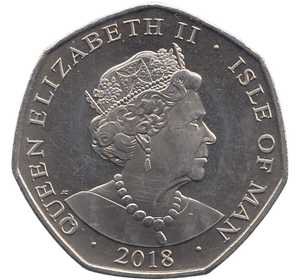 2018 50P QUEENS' CORONATION 65TH ANNIVERSARY ( BU ) - SILVER WORLD COINS - Cambridgeshire Coins